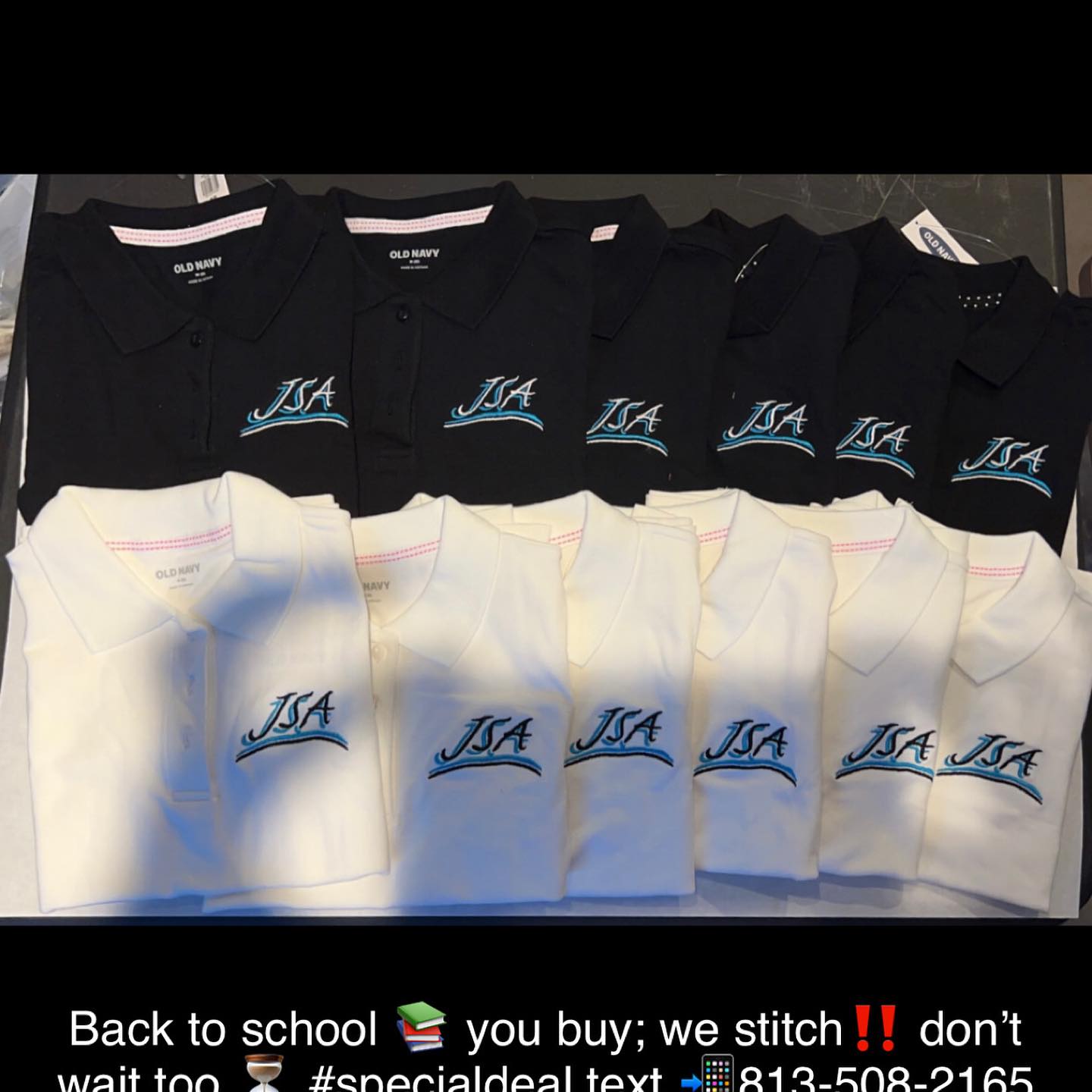 School Uniform- Embroidery Add On (only)