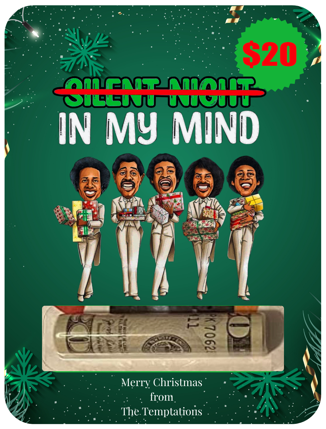 Christmas Holiday Money Card