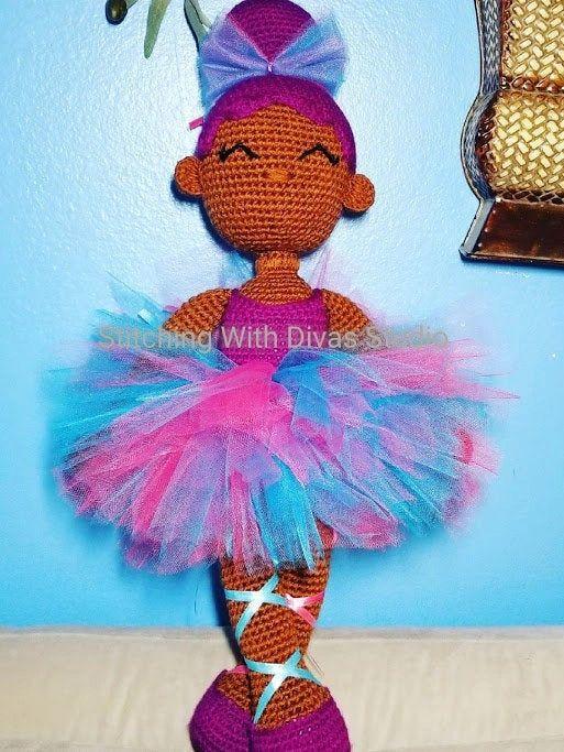 African American ballerina "Ready to ship"