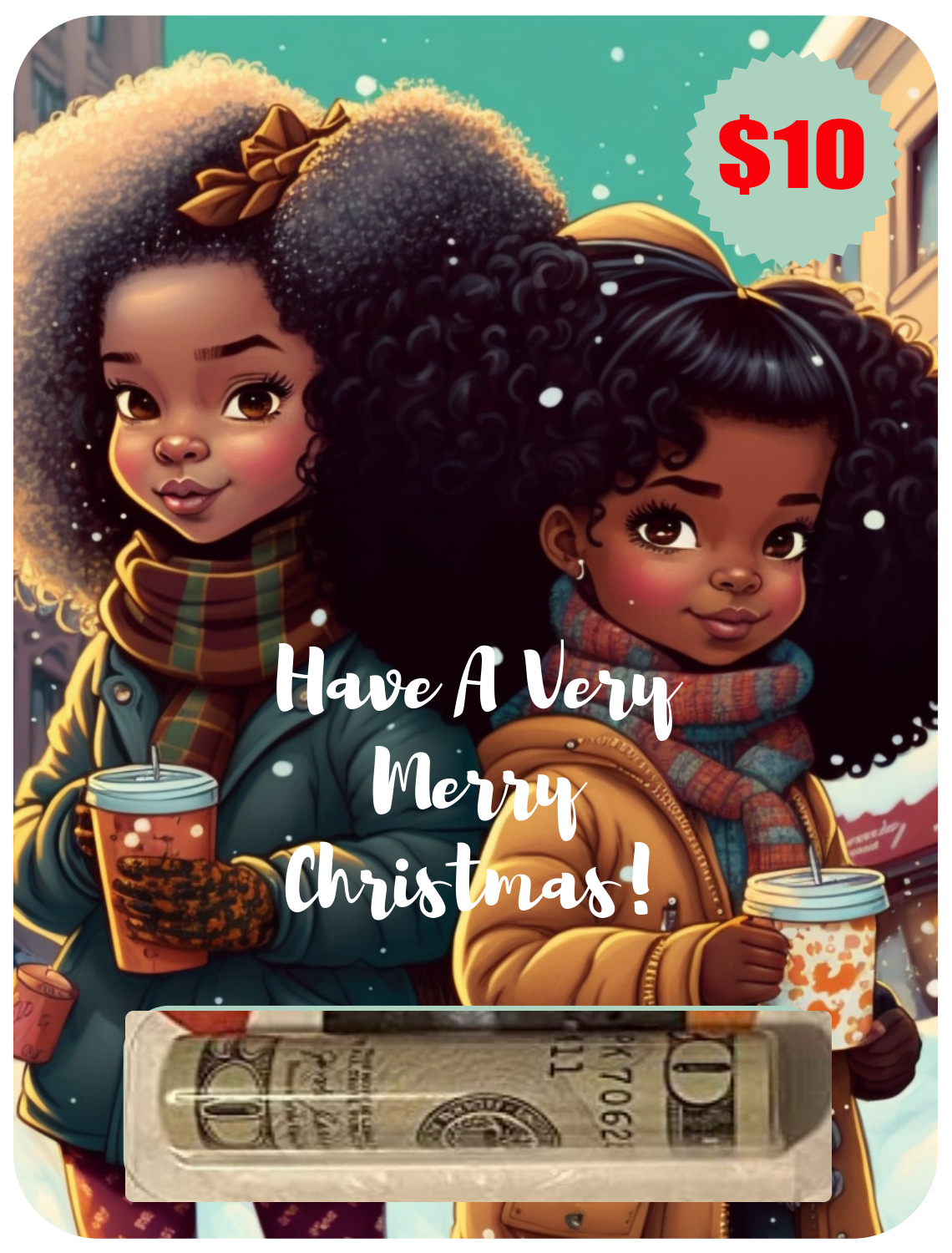 Christmas Holiday Money Card