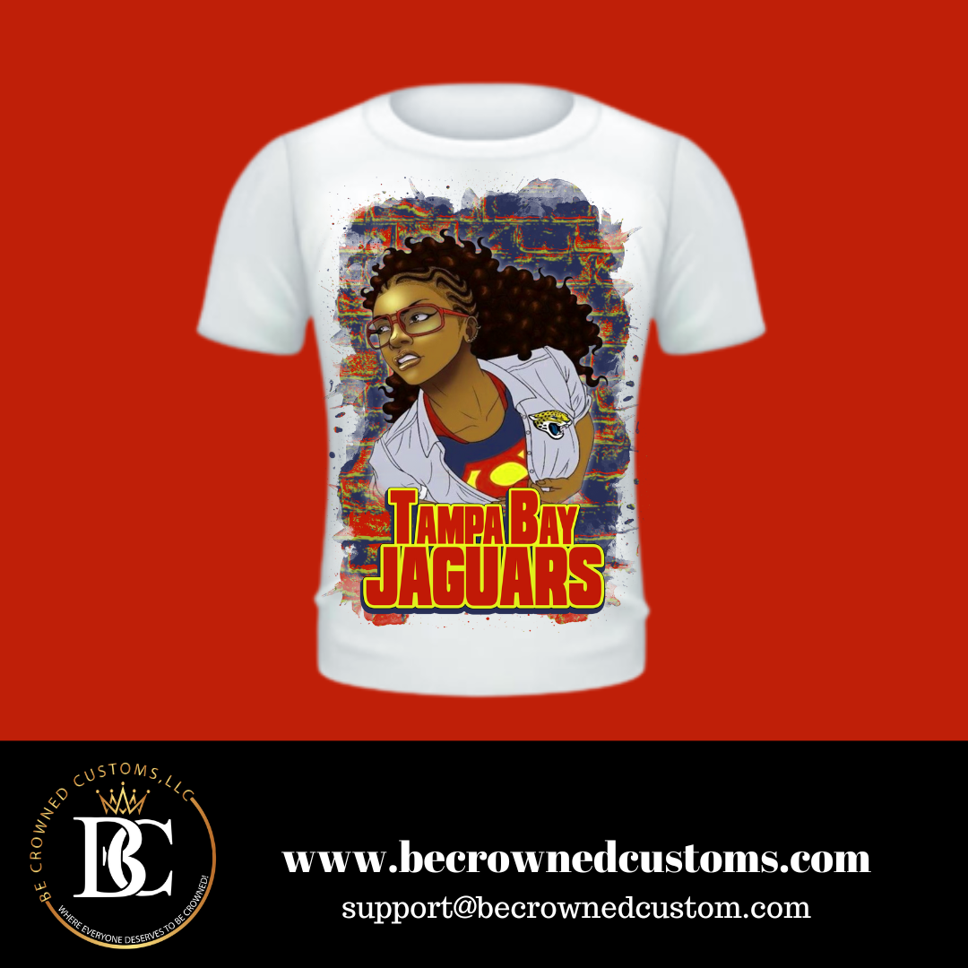 Tampa Bay Jags Super Hero Cheer Comp Shirt