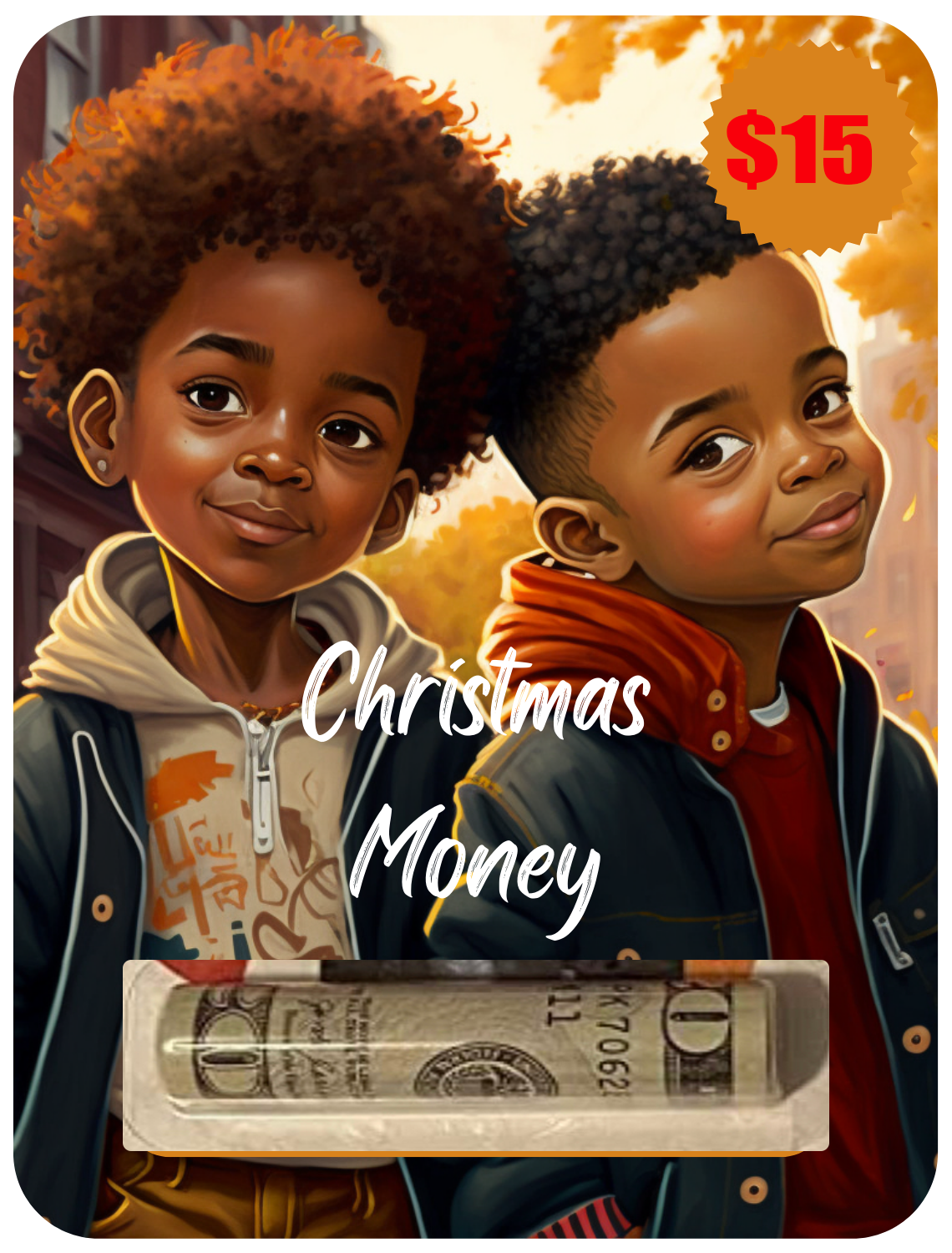 Christmas Holiday Money Card